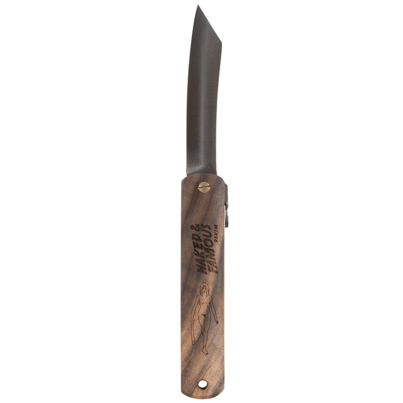 Higonokami Pocket Knife - Black Persimmon | Naked & Famous Denim
